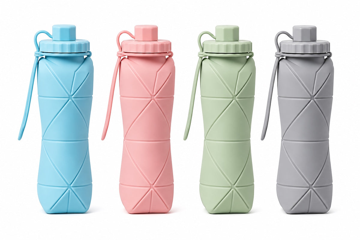 Collapsible Silicone Water Bottle